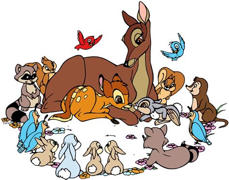 Bambi And Bambis Mother Clip Art Images Disney Clip Art Galore