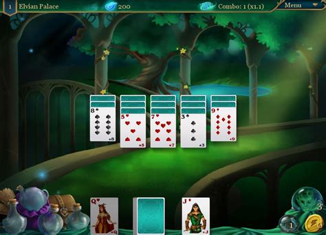 Solitaire Magic Cards 2 The Fountain Of Life Solitaire Games Online