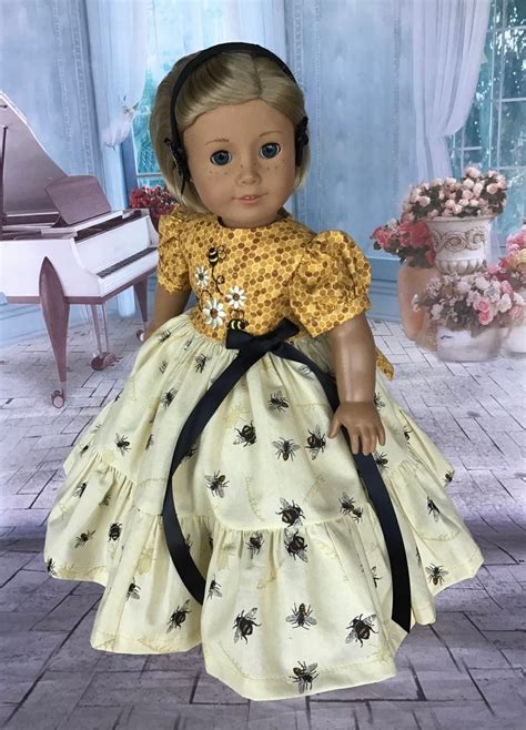 18 inch doll dress half slip and headband fits american etsy