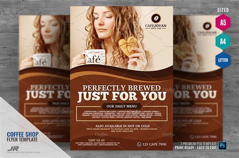Land the job you want. Coffee Shop Flyer v2 ~ Flyer Templates ~ Creative Market