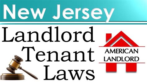 New Jersey Landlord Tenant Laws American Landlord Youtube