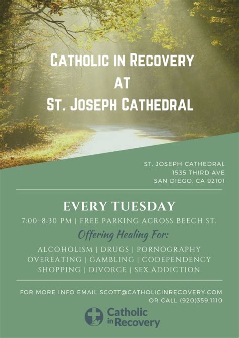 Catholic In Recovery St Joseph Cathedral San Diego
