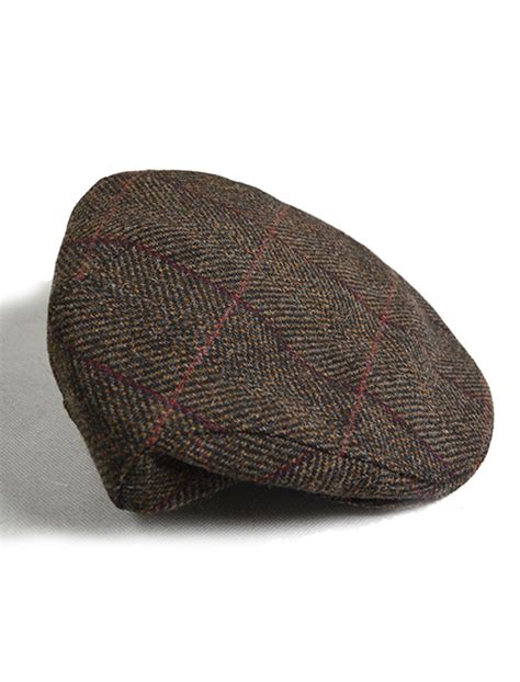 Irish Tweed Hats Irish Cap Brown Clanarans