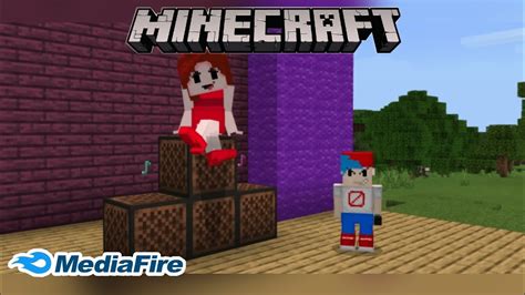 Friday Night Funkin Mod In Minecraft Pe Mediafire Download Youtube