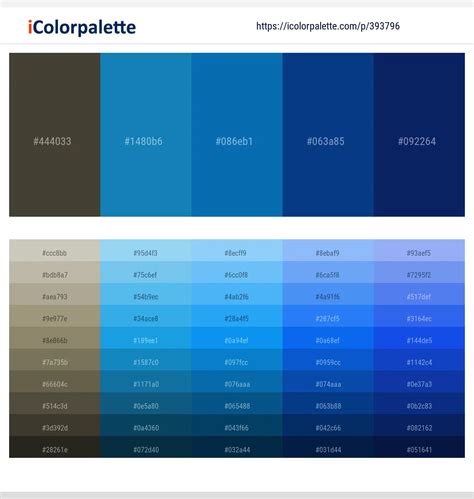 39 Latest Color Schemes With Dark Blue And Navy Color Tone Combinations