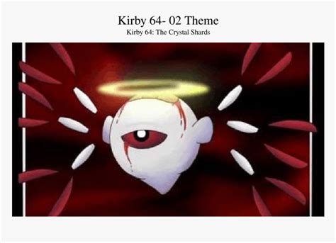 Kirby 02 Hd Png Download Transparent Png Image Pngitem