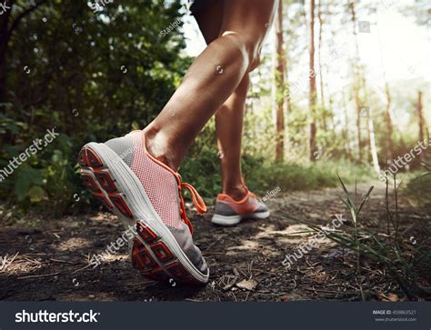 Closeup Female Hiker Feet Walking On Stock Photo 459863521 Shutterstock