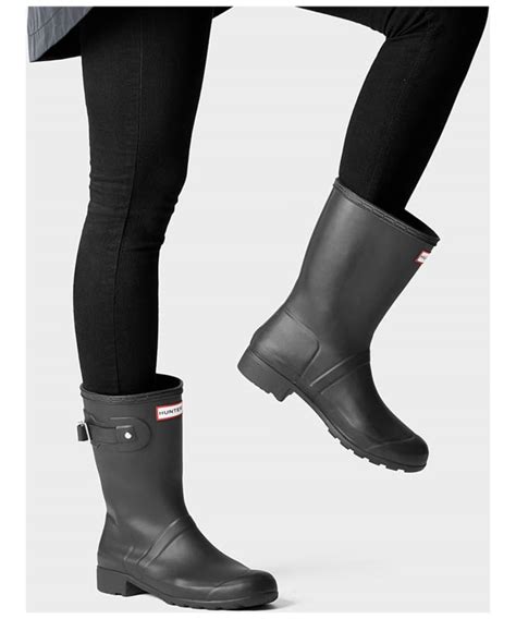 Womens Hunter Original Tour Short Wellington Boots