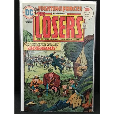 Dc Comics No154 Our Fighting Forces The Losers