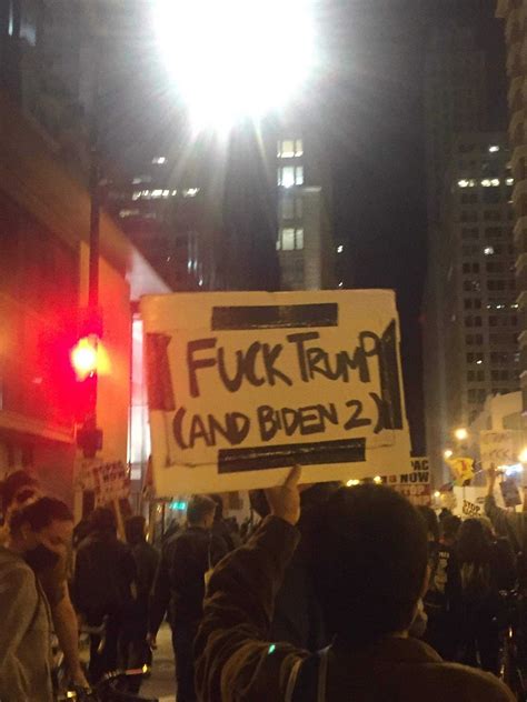 Chicagoans Rally Downtown To “defend The Election”