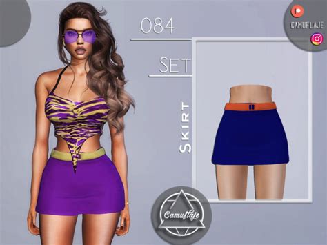 Set 084 Skirt By Camuflaje At Tsr Sims 4 Updates
