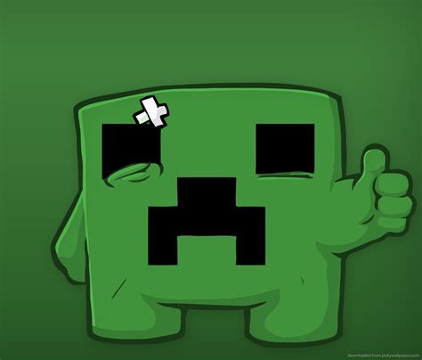 Free Download Minecraft Creeper Sad Minecraft Creeper For 1200x1024