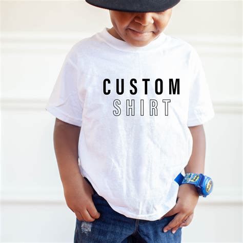 Custom Toddler Tshirt Personalized Toddler T Custom T Shirt Etsy