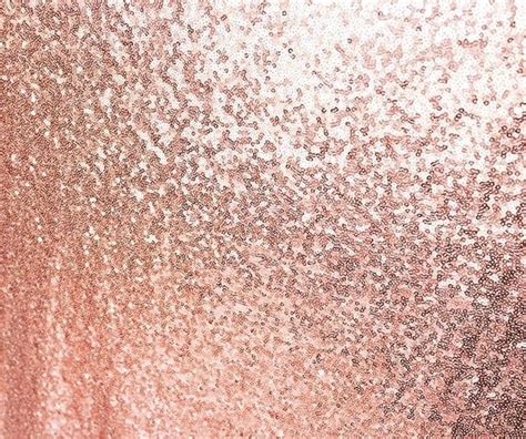 Greatest Rose Gold Sequin Fabric Glitters Sequins Fabric Rose Gold EM25