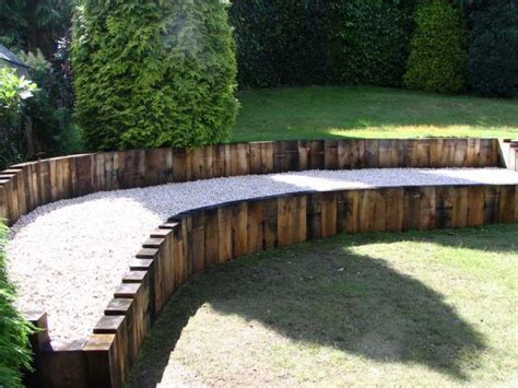 We will design your garden and incorporate steps as a safe transition between levels whilst positioning them in a way that maximise space. Railway Sleepers