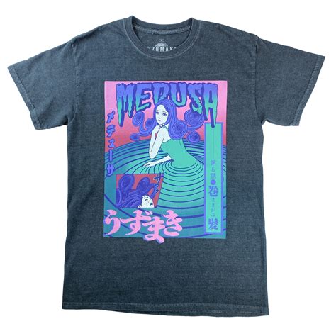 Junji Ito Medusa Uzumaki T Shirt Crunchyroll Exclusive