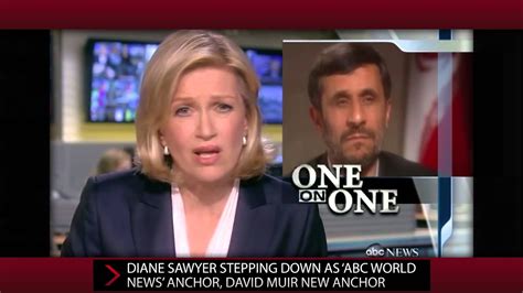 Diane Sawyer Steps Down Youtube