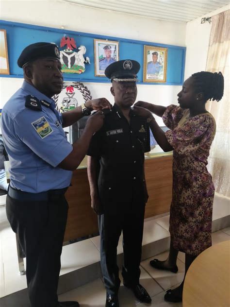 kwara commissioner of police decorates newly promoted officers voice of nigeria