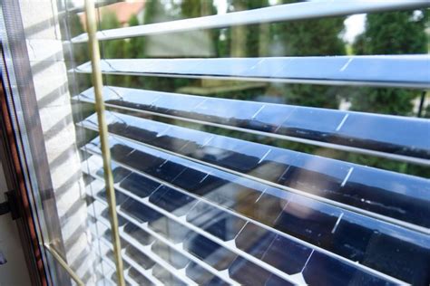 Solargaps New Solar Blinds Shade Windows And Generate Clean Energy