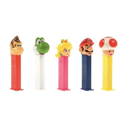 Super Mario Pez Candy And Dispenser Zing Pop Culture Pez Candy