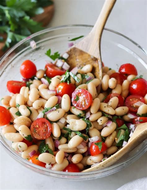 easy cannellini bean salad 5 minute recipe cook at home mom