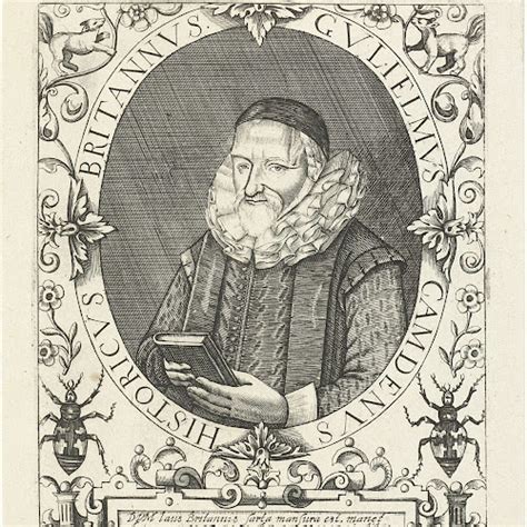 Portret Van William Camden Theodor De Bry Naar Jean Jacques Boissard