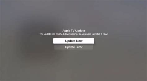 How To Update Apple Tv Tvos Software