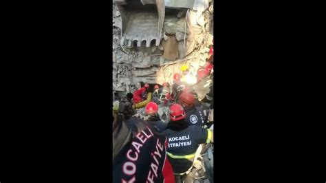 Turkey Rescuers Save Year Old Woman Trapped Under Rubble Hours
