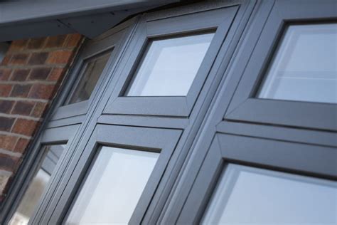 New Anthracite Grey Upvc Double Glazed Window Windows And Window Hardware