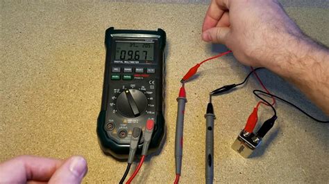 How To Measure Dc Voltage With A Multimeter Youtube