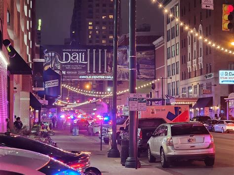 Several juveniles injured in mass shooting in downtown Indianapolis