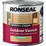 Ronseal Crystal Clear Outdoor Varnish  Gloss