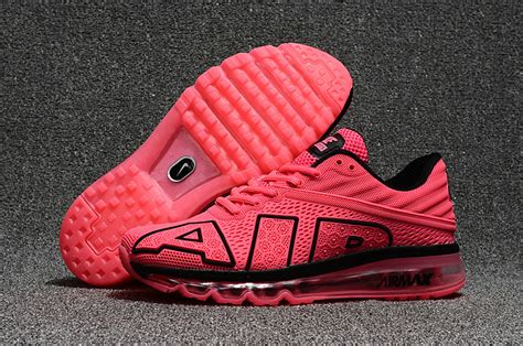 Nike Air Max 2017 Womens Trainers In Pink Black Nike Air Max 90 Shoes Nike Running Shoes Nike