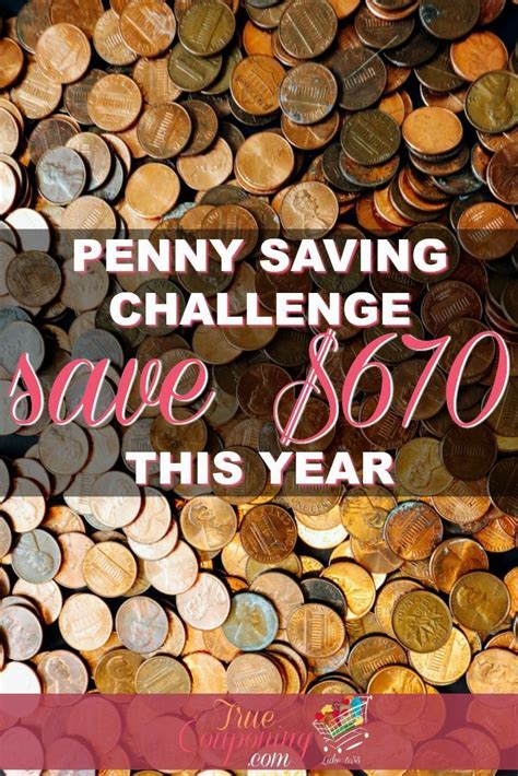 penny saving challenge save 670 this year collecting pennies penny saving challenge