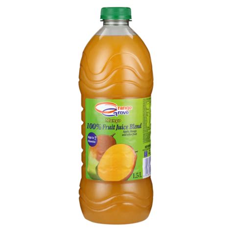 Orange Grove Mango Flavoured 100 Fruit Juice Blend 15l Fresh Fruit Juice Juices