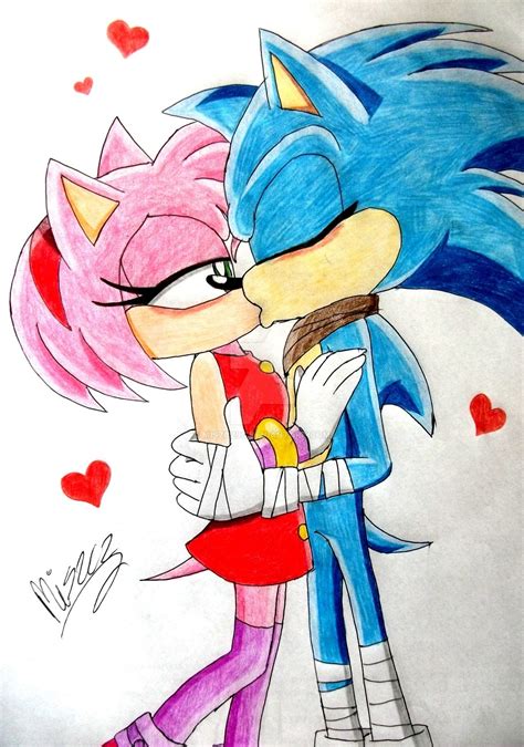 Sonic Kissing Amy Sonic Boom Dale Trend