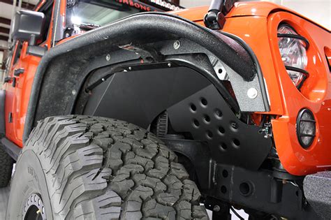 Jeep Jk Inner Fenders 07 18 Wrangler Jk Frontrear Set Of 4 Aluminum