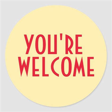 Youre Welcome Sticker In 2021 Welcome Images Youre