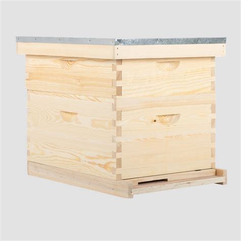 Beekeeping Wood 10 Frames Langstroth Beehive Bee Hive Box For Sale