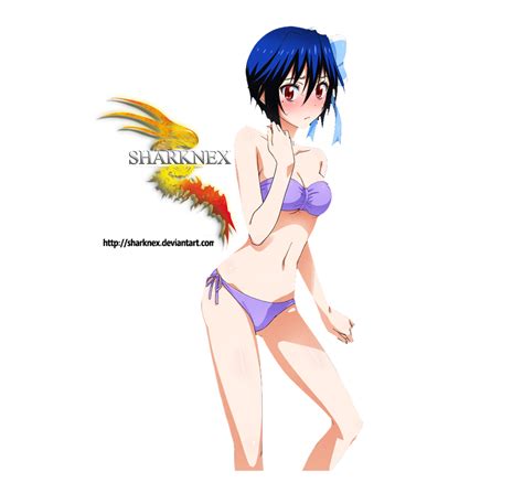 nisekoi tsugumi bikini render by sharknex on deviantart