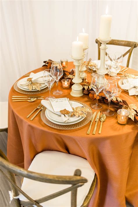 6 Fall Inspired Tablescapes A Classic Party Rental