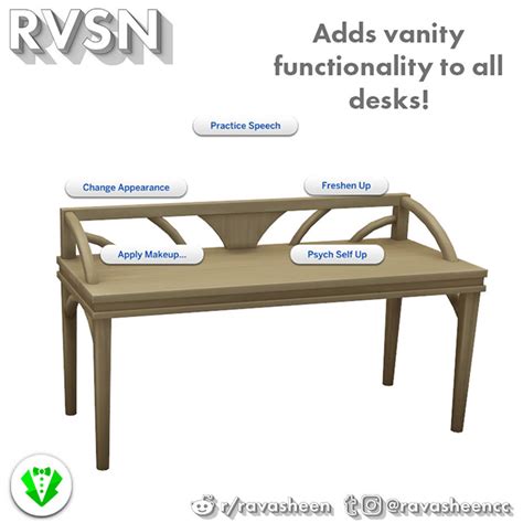 Sims 4 Vanity And Dressing Table Cc All Free Fandomspot