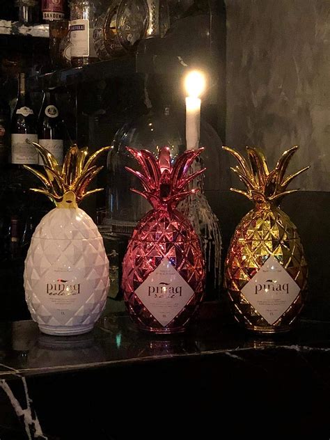 Buy Pinaq Flavoured Liqueur Pineapple Shaped Bottle Famous Drink