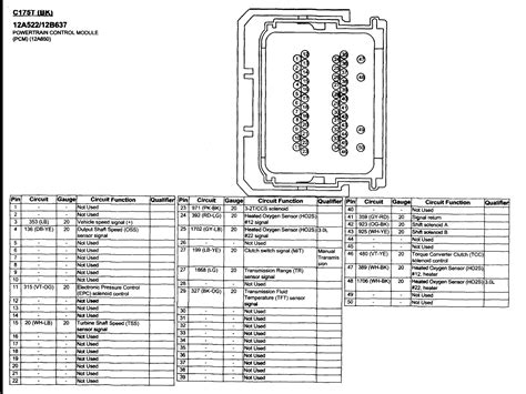 Solo auto electronics pcm are rebuilt by quality. Ford Pcm Wiring Diagram - Wiring Diagram