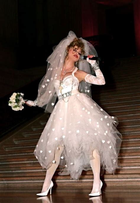 Like A Virgin And Material Girl Madonna Material Girl Bride Costume