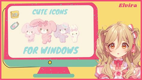 How To Set Cute Desktop Icons│make Your Desktop Look Cute│join Our