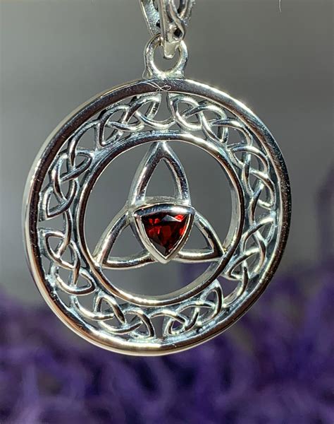 Trinity Knot Necklace Celtic Jewelry Irish Jewelry Ireland Etsy