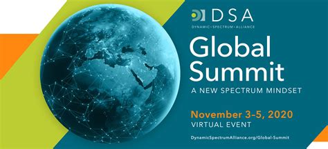 Dsa Global Summit 2020 Dynamic Spectrum Alliance