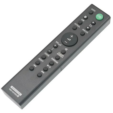 New Remote Replacement Rmt Ah103u For Sony Sound Bar Ht Ct80 Sa Ct80