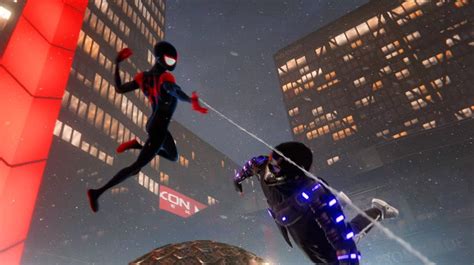 Marvels Spider Man Miles Morales Into The Spider Verse Suit Revealed